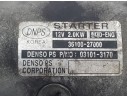 Recambio de motor arranque para kia cerato i hatchback (ld) 2.0 crdi referencia OEM IAM 3610027000  