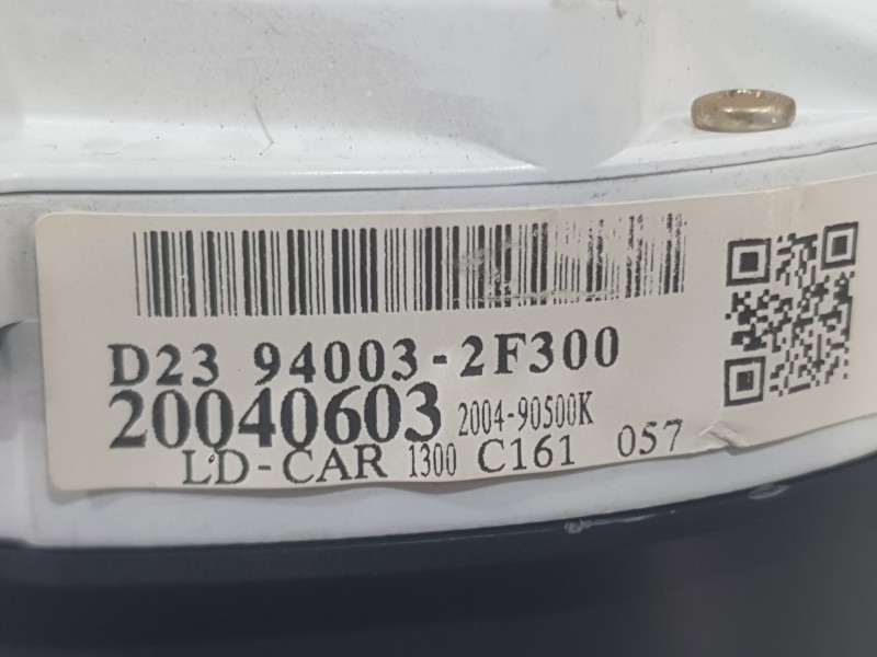 Recambio de cuadro instrumentos para kia cerato i hatchback (ld) 2.0 crdi referencia OEM IAM 940032F300  