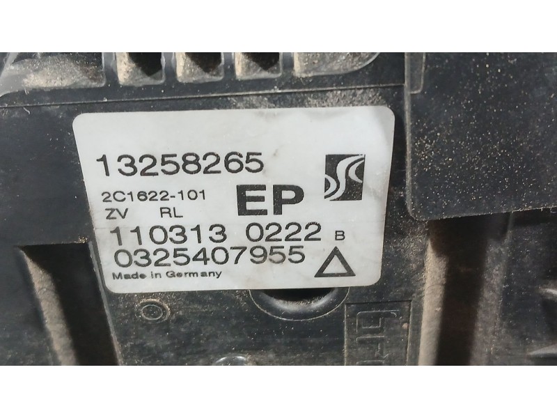 Recambio de cerradura puerta trasera izquierda para opel corsa d selective referencia OEM IAM 13258265  