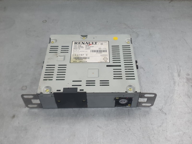 Recambio de sistema audio / radio para renault megane iv hatchback (b9a/m/n_) 1.6 dci 130 (b9a4) referencia OEM IAM 281155430R  