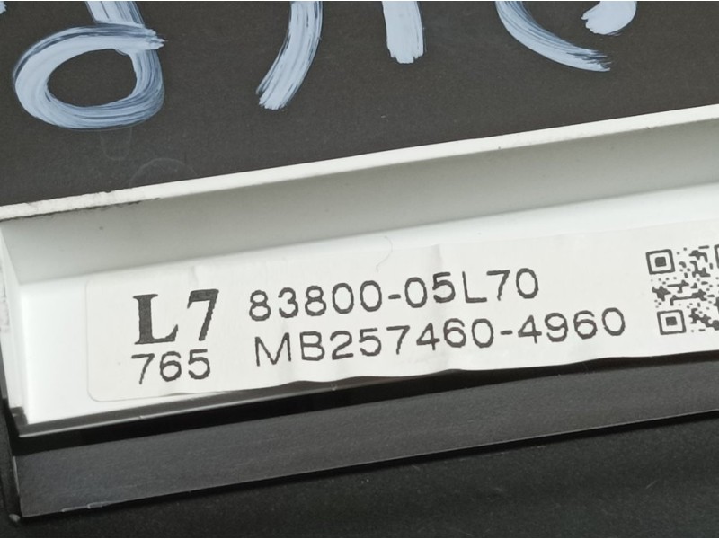 Recambio de cuadro instrumentos para toyota avensis (t27) active referencia OEM IAM 8280005L70 MB2574607960 DENSO
