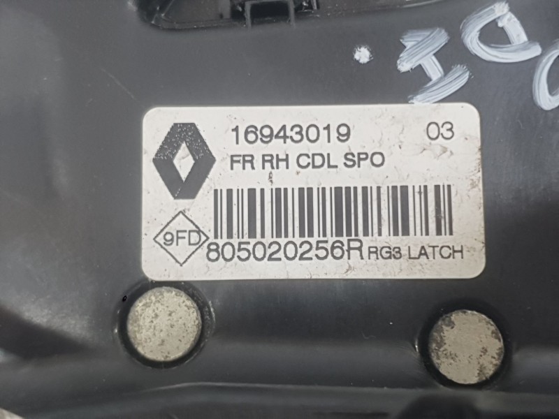 Recambio de cerradura puerta delantera izquierda para renault megane iv hatchback (b9a/m/n_) 1.6 dci 130 (b9a4) referencia OEM I