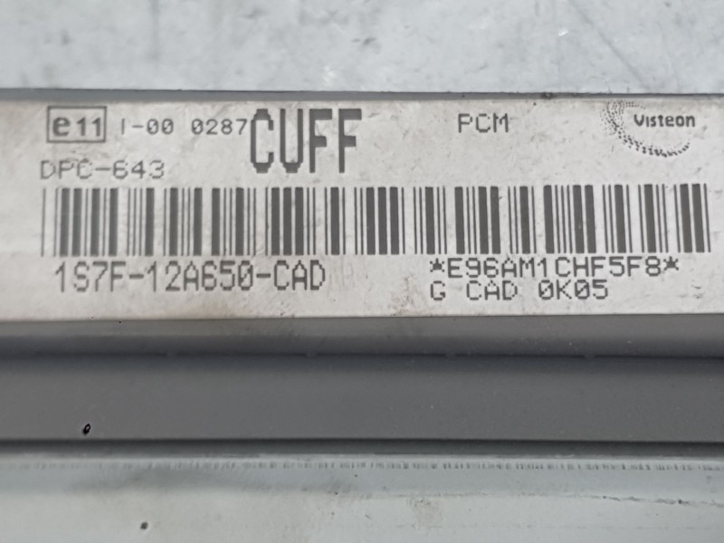 Recambio de centralita motor uce para ford mondeo iii sedán (b4y) 2.0 16v tddi / tdci referencia OEM IAM 1126197  