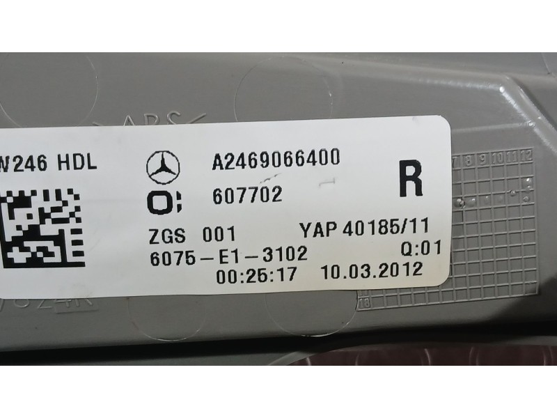 Recambio de piloto trasero derecho interior para mercedes-benz clase b sports tourer (w246, w242) b 180 (246.242) referencia OEM