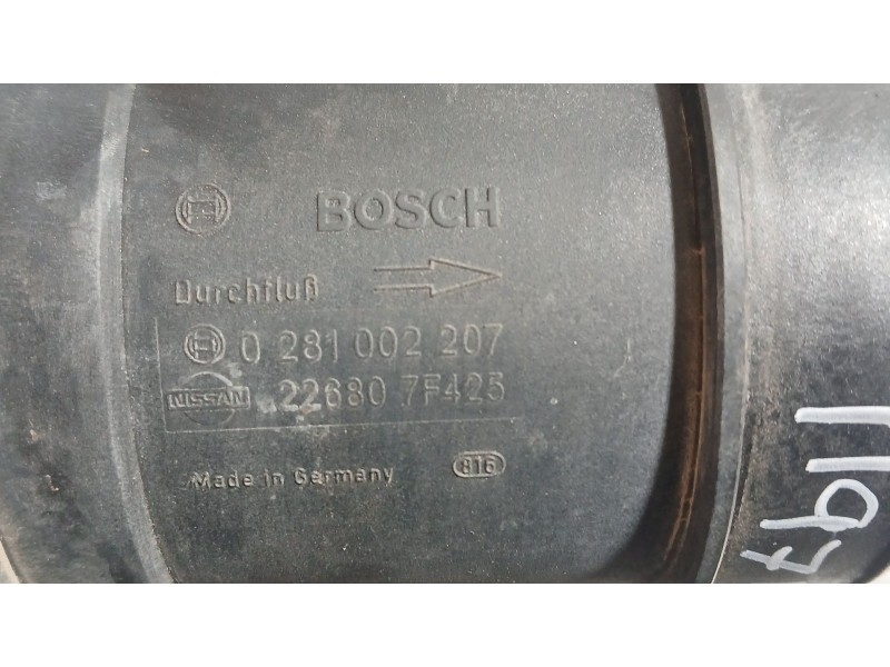 Recambio de caudalimetro para nissan primera berlina (p11) gx referencia OEM IAM 226807F425 0281002207 BOSCH