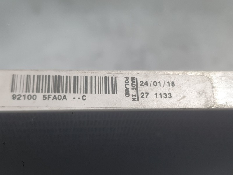 Recambio de condensador / radiador aire acondicionado para nissan micra v (k14) 0.9 ig-t referencia OEM IAM 921005FA0A  