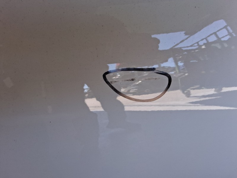 Recambio de puerta trasera derecha para hyundai i20 iii (bc3, bi3) 1.0 t-gdi referencia OEM IAM 77004Q0000 ROZADA 