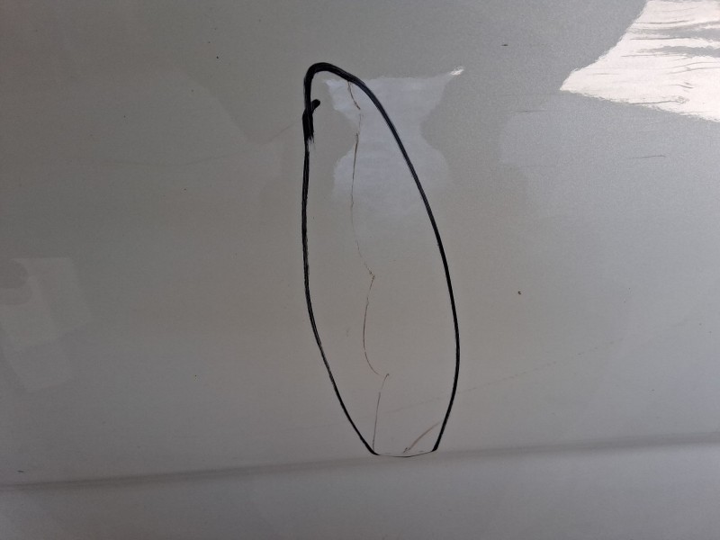 Recambio de puerta trasera izquierda para renault talisman (lp_) 1.5 dci 110 referencia OEM IAM 821015974R ROZADA 