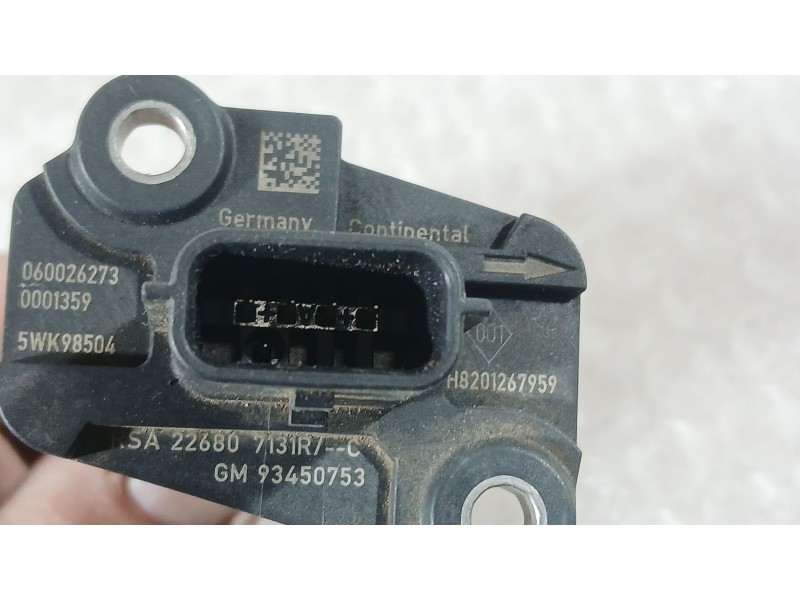 Recambio de caudalimetro para nissan qashqai ii (j11, j11_) 1.5 dci referencia OEM IAM 2268000Q0A  