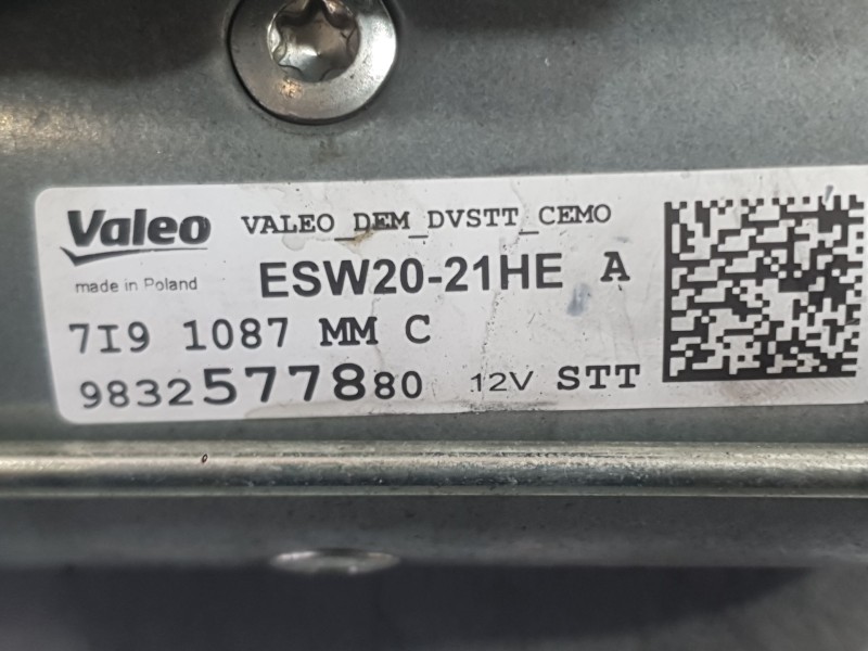 Recambio de motor arranque para citroën c-elysee (dd_) 1.5 bluehdi 100 referencia OEM IAM 1665663980 9832577880 