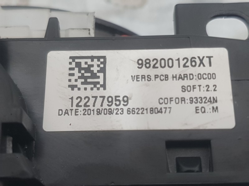 Recambio de mando luces y limpia para citroën c-elysee (dd_) 1.5 bluehdi 100 referencia OEM IAM 98042440XT  