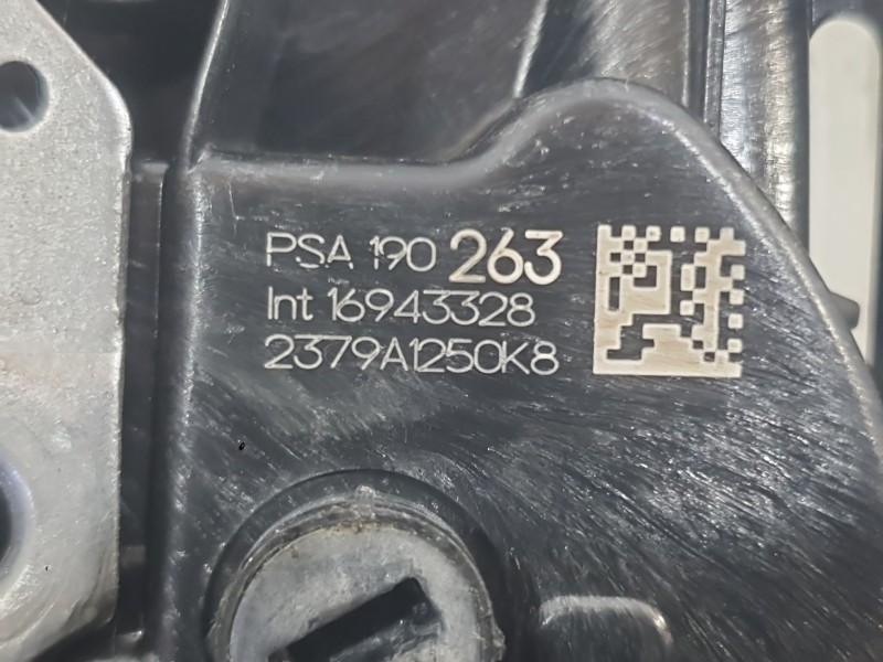 Recambio de cerradura puerta trasera derecha para citroën c-elysee (dd_) 1.5 bluehdi 100 referencia OEM IAM 9819026380  
