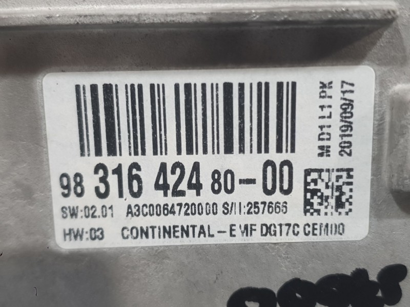 Recambio de sistema navegacion gps para citroën c-elysee (dd_) 1.5 bluehdi 100 referencia OEM IAM   