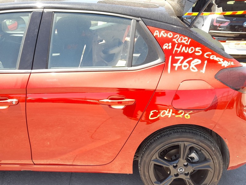 Recambio de puerta trasera izquierda para opel corsa f (p2jo) 1.2 (68) referencia OEM IAM 9837706080  