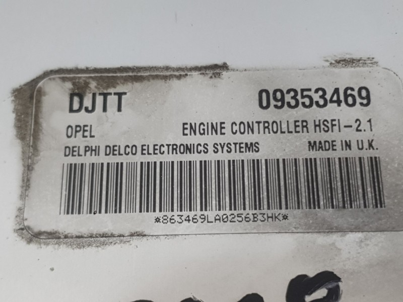 Recambio de centralita motor uce para opel corsa c (x01) 1.4 (f08, f68) referencia OEM IAM 9391340  