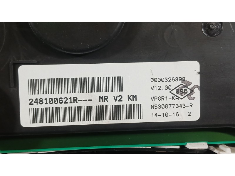 Recambio de cuadro instrumentos para dacia duster (hs_) 1.2 tce 125 referencia OEM IAM 248095021R  