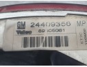 Recambio de piloto trasero derecho paragolpes para opel corsa c (x01) 1.4 (f08, f68) referencia OEM IAM 24409338  