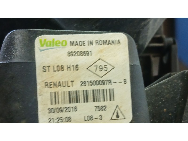 Recambio de faro antiniebla izquierdo para dacia duster (hs_) 1.2 tce 125 referencia OEM IAM 8200074008  
