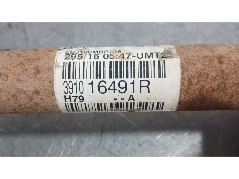 Recambio de transmision delantera izquierda para dacia duster (hs_) 1.2 tce 125 referencia OEM IAM 391011023R  
