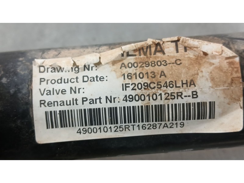 Recambio de cremallera direccion para dacia duster (hs_) 1.2 tce 125 referencia OEM IAM 490016615R  