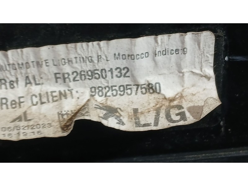 Recambio de piloto trasero izquierdo interior para peugeot 2008 ii (ud_, us_, uy_, uj_, ur_, uc_) 1.2 puretech 130 referencia OE