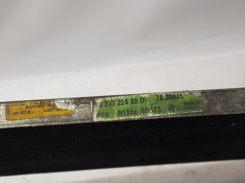 Recambio de condensador / radiador aire acondicionado para peugeot 607 (s1) pack referencia OEM IAM 96357224800B  