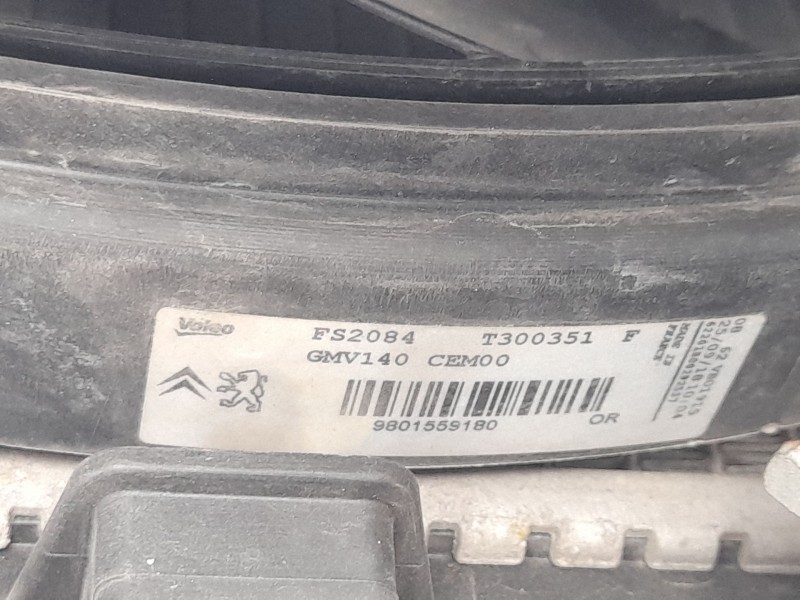 Recambio de electroventilador para peugeot 2008 i (cu_) 1.2 thp 110 / puretech 110 referencia OEM IAM 1610781580  