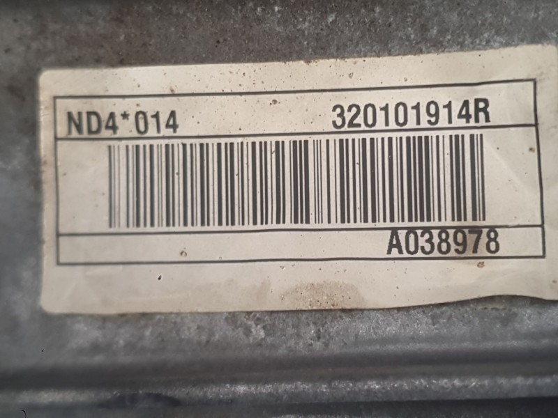 Recambio de caja cambios para renault megane iv hatchback (b9a/m/n_) 1.6 dci 130 (b9a4) referencia OEM IAM ND4014 320101914R 