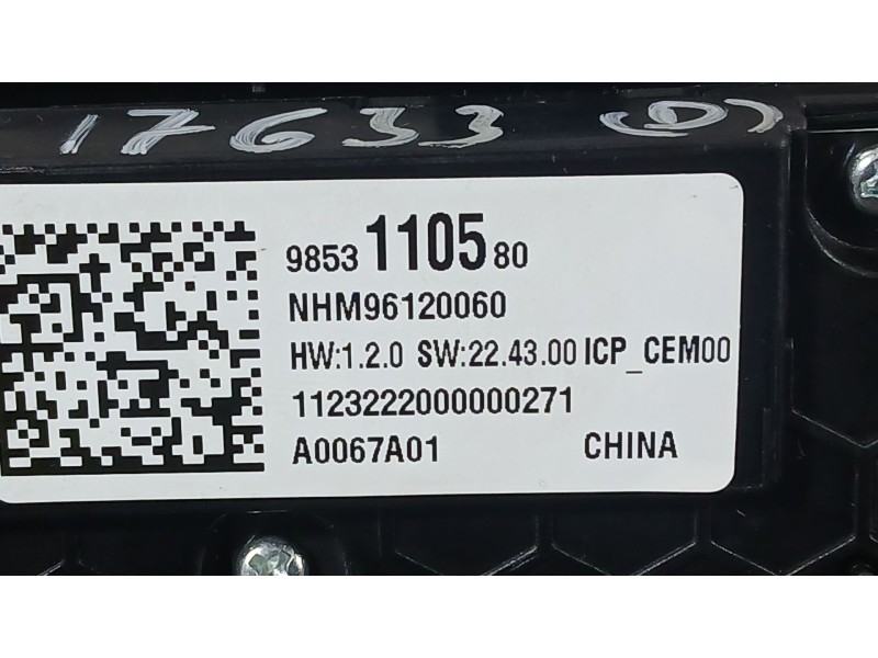 Recambio de mando multifuncion para opel corsa f (p2jo) 1.2 (68) referencia OEM IAM   