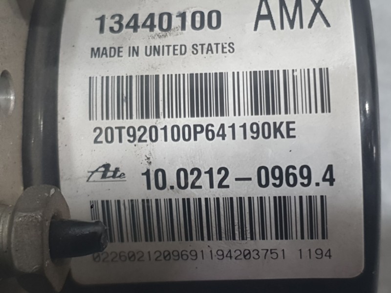 Recambio de abs para opel astra j (p10) 1.6 cdti (68) referencia OEM IAM 13319712  