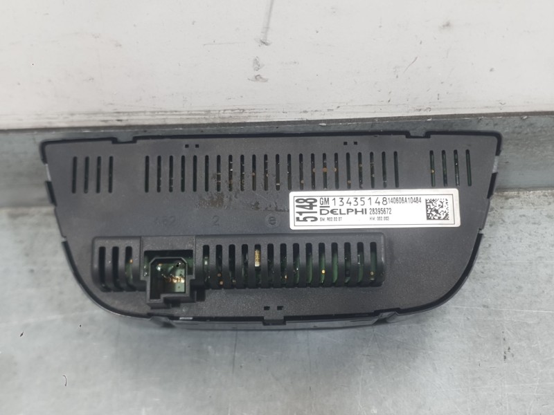 Recambio de mando climatizador para opel astra j (p10) 1.6 cdti (68) referencia OEM IAM   