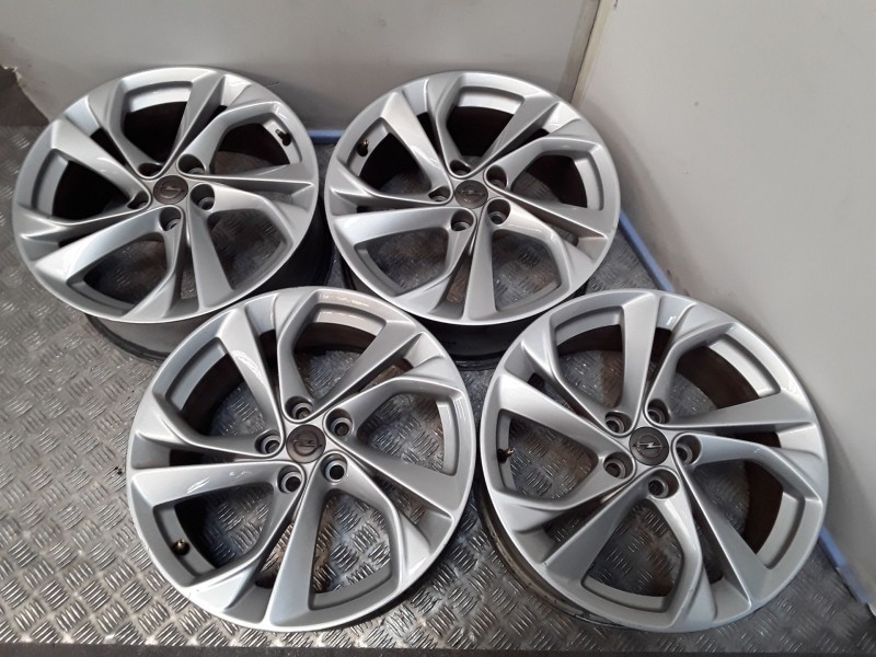 Recambio de juego llantas aluminio para opel astra k (b16) 1.6 cdti (68) referencia OEM IAM 7.5X17 5 TORN ET44  ALUMINIO