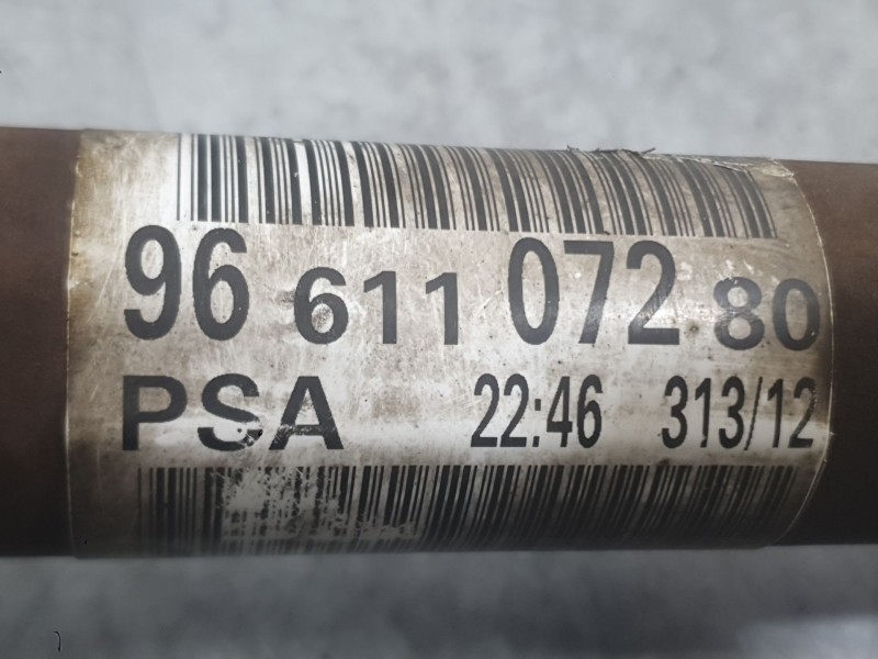Recambio de transmision delantera derecha para peugeot 308 i (4a_, 4c_) 1.6 hdi referencia OEM IAM 9661107280  