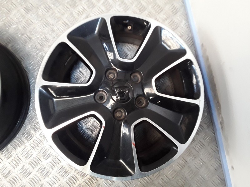 Recambio de juego llantas aluminio para dacia duster (hs_) 1.2 tce 125 referencia OEM IAM 6.5X16 5 TORN ET50 ROZADAS ALUMINIO
