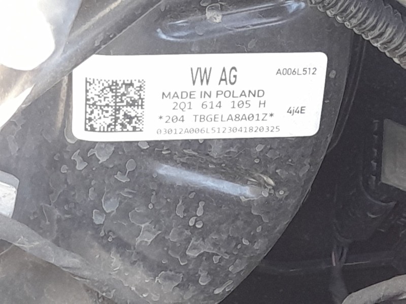 Recambio de servofreno para volkswagen polo vi (aw1, bz1, ae1) 1.0 tsi referencia OEM IAM 2Q1614106F  