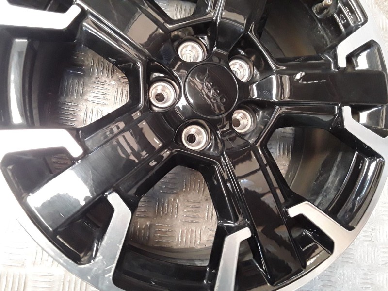 Recambio de juego llantas aluminio para jeep renegade suv (bu, b1, bv) 1.3 t-gdi 4x4 referencia OEM IAM 7X17 5 TORN ET37.5 ROZAD