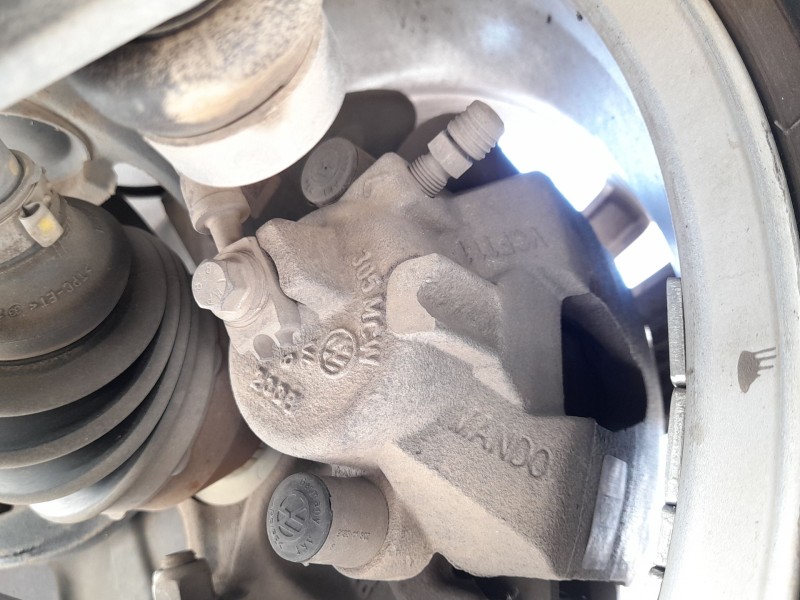 Recambio de pinza freno delantera izquierda para volkswagen polo vi (aw1, bz1, ae1) 1.0 tsi referencia OEM IAM 2Q0615123  