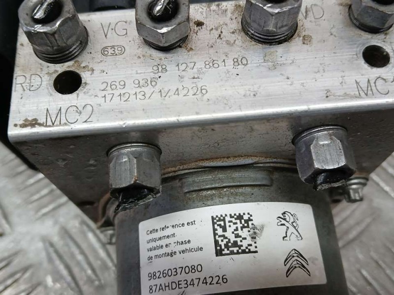 Recambio de abs para peugeot 5008 gt line referencia OEM IAM 9812786280 269936 BOSCH