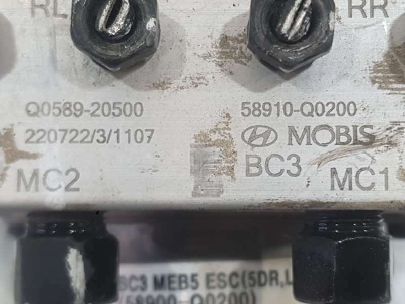 Recambio de abs para hyundai i20 iii (bc3, bi3) 1.0 t-gdi referencia OEM IAM 58900Q0200  