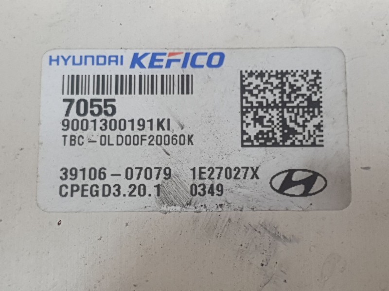 Recambio de centralita motor uce para hyundai i20 iii (bc3, bi3) 1.0 t-gdi referencia OEM IAM   