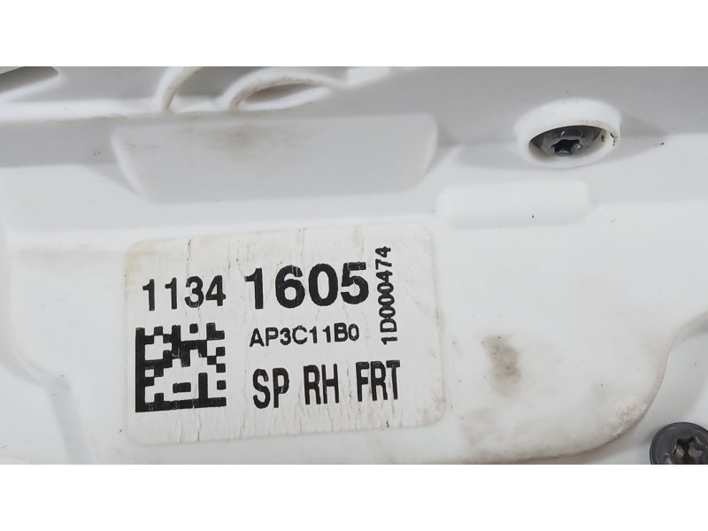 Recambio de cerradura puerta delantera derecha para mg mg 3 (5lfp) mg3 1.5 referencia OEM IAM 11341605  1D000474