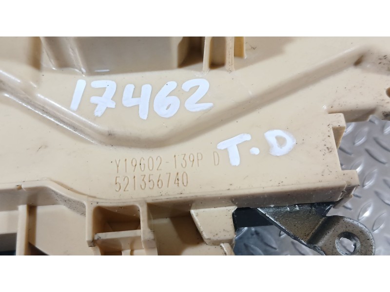 Recambio de cerradura puerta trasera derecha para fiat panda (312_, 319_) 1.2 (312pxa1a) referencia OEM IAM 52191506  