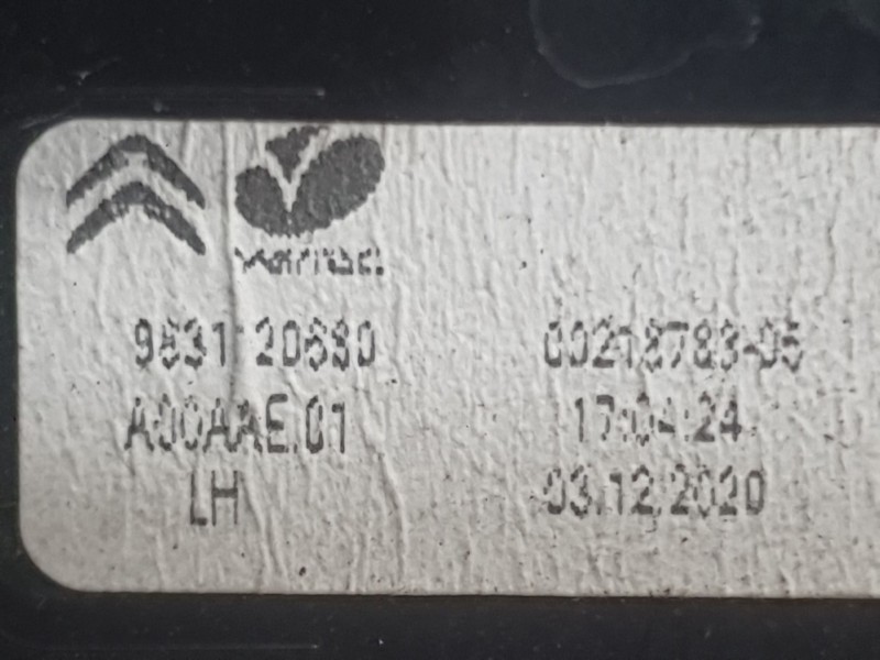 Recambio de piloto trasero izquierdo interior para citroën c4 iii (ba_, bb_, bc_) 1.2 puretech 130 (bahnsa, bahnsb) referencia O