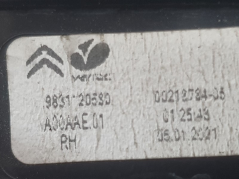 Recambio de piloto trasero derecho interior para citroën c4 iii (ba_, bb_, bc_) 1.2 puretech 130 (bahnsa, bahnsb) referencia OEM