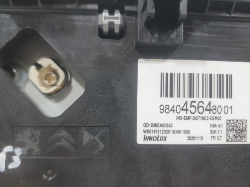 Recambio de sistema navegacion gps para citroën c4 iii (ba_, bb_, bc_) 1.2 puretech 130 (bahnsa, bahnsb) referencia OEM IAM   