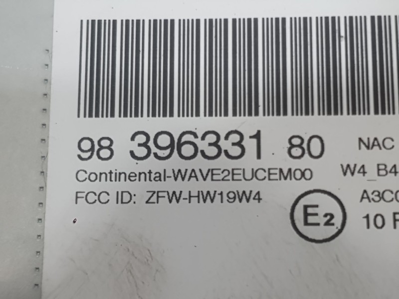 Recambio de sistema audio / radio para citroën c4 iii (ba_, bb_, bc_) 1.2 puretech 130 (bahnsa, bahnsb) referencia OEM IAM   