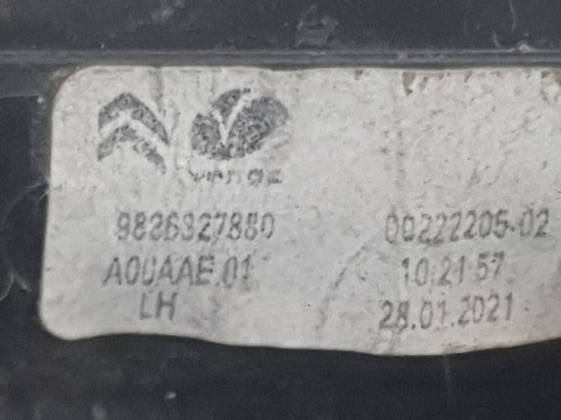 Recambio de moldura para citroën c4 iii (ba_, bb_, bc_) 1.2 puretech 130 (bahnsa, bahnsb) referencia OEM IAM   