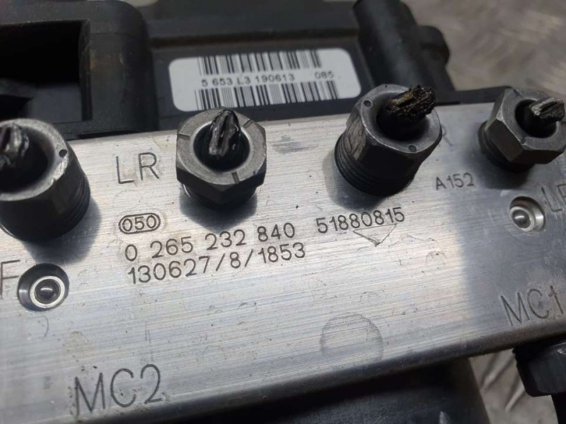 Recambio de abs para fiat nuova 500 (150) lounge referencia OEM IAM 51880815 0265232840 