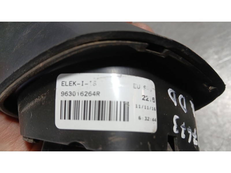 Recambio de retrovisor derecho para renault clio iv (bh_) 1.5 dci 75 referencia OEM IAM 963016226R ELECTRICO 
