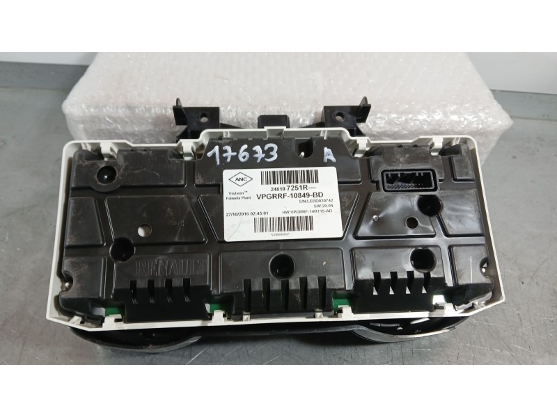 Recambio de cuadro instrumentos para renault clio iv (bh_) 1.5 dci 75 referencia OEM IAM 248104862R  